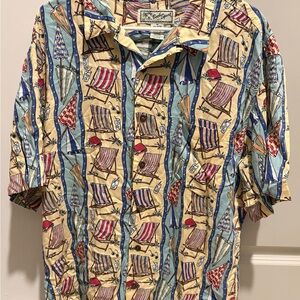 Vintage Beck Sport Hawaiian buttondown shirt